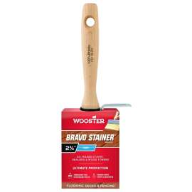 WOOSTER F5116-2 3/4 Stain Brush, 2-3/4 in W, China Bristle