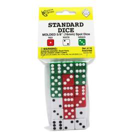 Dot Dice Set, 18/pkg