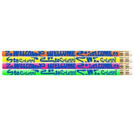 Welcome To School Motivational Pencils, 12/pkg