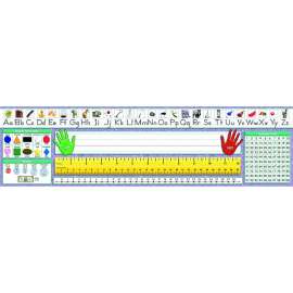 Primary Desk Plates, Traditional Manuscript