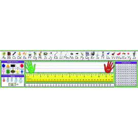 Primary Desk Plates, Modern Manuscript