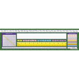 Intermediate Desk Plates, Modern Cursive