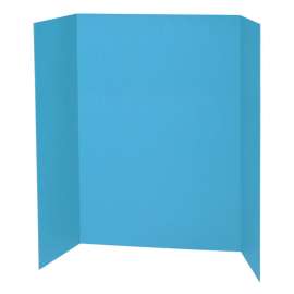 Presentation Board, Sky Blue, Single Wall, 48" x 36", 1 Board