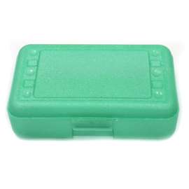 Pencil Box, Lime Sparkle