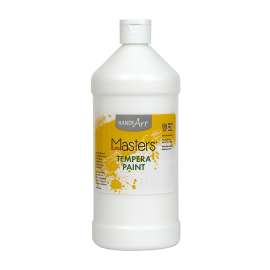 Little Masters Tempera Paint, White, 32 oz.