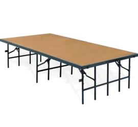 NPS - Black Carpet 96"L x 36"W x 16"H Portable Stage