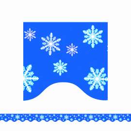 Snowflakes Border Trim
