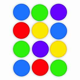 Colorful Circles Mini Accents