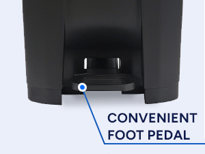 Hands-free foot pedal