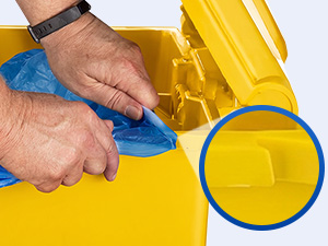 Built-In Bag Hooks