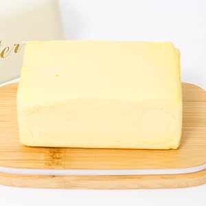 Butter stored on Plexon bamboo tray