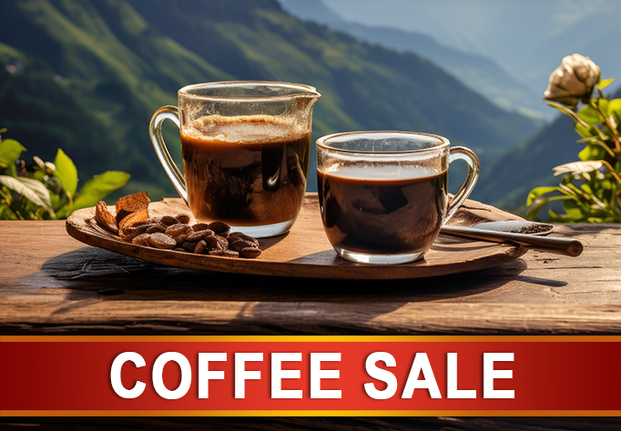 Coffe sale