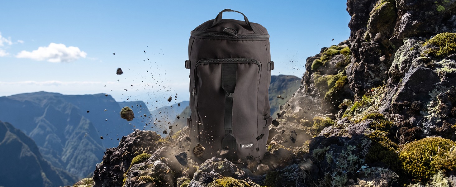 Plexon duffle backpack for outdoor travel