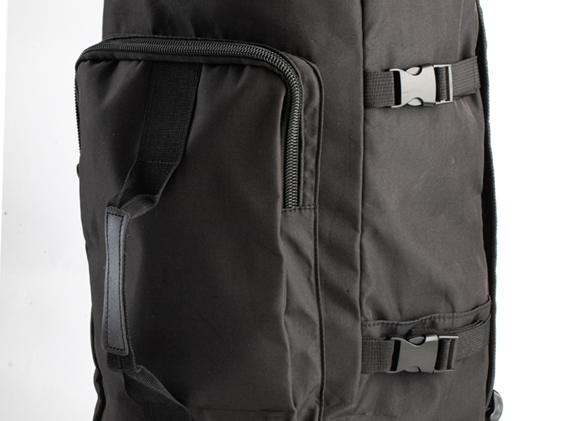 Plexon duffle backpack multiple zipper compartments