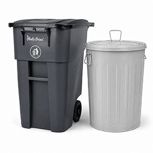 Trash Cans & Containers