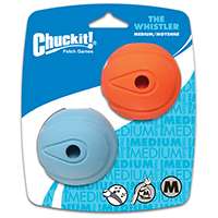 Chuckit! 20220 Dog Toy, M, Natural Rubber, Blue/Orange