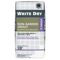CUSTOM WDG25 Non-Sanded Grout, Powder, Characteristic, White, 25 lb Bag