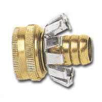 Gilmour 801204-1002 Hose Coupling, 1/2 in, Female, Brass