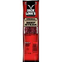 Jack Link's 02027 Beef Steak Stick, Original Flavor, 1 oz Bag