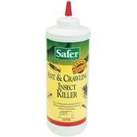 Safer 5168 Insect Killer, Dust Solid, Spray Application, 7 oz Bottle