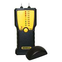 GENERAL MM1E Moisture Meter, 7 to 15% WME Low, 16 to 35% WME High, 0.1 % Accuracy, LED Display