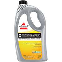 BISSELL 72U8 Carpet Cleaner, 32 oz Bottle, Liquid, Characteristic, Pale Yellow