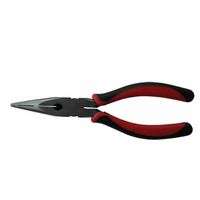 Solid Joint Long Nose Pliers, Drop Forged Steel, 8 in