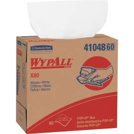 Kimberly-Clark WypAll X80 Wipers Pop-up Box
