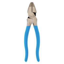 XLT® Round Nose Linemen's Plier, 7.5 in L, 0.63 in Cut, Plastic-Dipped Handle