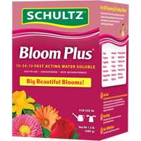 Schultz Bloom Plus SPF70130 Bloom Fertilizer, 1.5 lb, Granular, 10-54-10 N-P-K Ratio