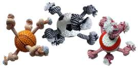 Sport Ball/Rope Dog Toy
