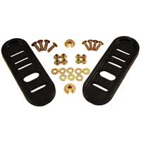 ARNOLD 490-241-0010 Slide Shoe Kit, Poly, For: Most Two-Stage Snow Throwers