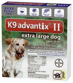 4PK XL Dog Tick Control