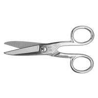 Double Notched Electrician's Scissors, 5 1/4 in, Vinyl Pouch