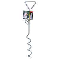 Boss Pet 01312 Spiral Tie-Out Stake, Steel