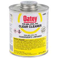 Oatey 30805 Pipe Cleaner, Liquid, Clear, 32 oz