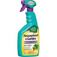 Garden Safe HG-80422 Houseplant and Garden Insect Killer, 24 oz Bottle