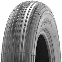 MARTIN WHEEL 406-2LW-I Wheelbarrow Tire, Ribbed Tread