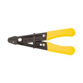 Wire Stripper/Cutters w/ Spring, 5 in Long, 26-12 AWG Solid/Stranded, Yellow