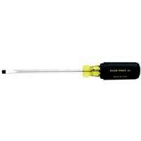 Heavy-Duty Slotted Cabinet-Tip Cushion-Grip Screwdrivers, 1/4 in, 10 11/32 in L