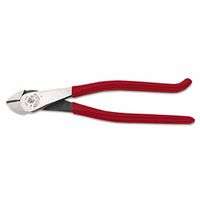 High-Leverage Diagonal Cutting Pliers, 9 3/16 in, Bevel