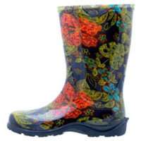 Sloggers 5002BK-08 Rain and Garden Boots, 8 in, Black