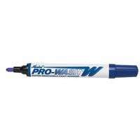 PRO-WASH W Water Removable Paint Markers, 1/8 in Tip, Medium, Black