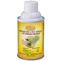 Enforcer 342033CVA Mosquito and Fly Spray, Liquid, Clear, Characteristic, 6.9 oz Aerosol Can