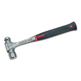 Anti-Vibe Ball Pein Hammers, Straight Handle, 12 7/8 in, Steel