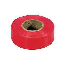 Flagging Tape, 1 3/16 in x 300 ft, Red