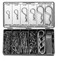 Hitch Pin Clip Assortments, Spring Steel