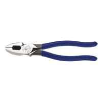 KLEIN TOOLS D213-9NETP Cutting Plier, 9-3/8 in OAL, 1.43 in Cutting Capacity, Dark Blue Handle, 1-1/4 in W Jaw