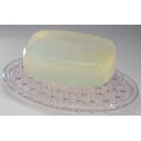 iDESIGN 30100 Soap Saver, Plastic/Rubber, Clear