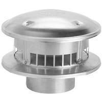 Selkirk 104800 Bird Proof Round Top, For Use with Gas Vent, 4 in